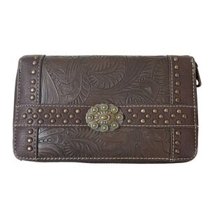 Montana West‎ Country Western wallet / zip around / checkbook and credit cards